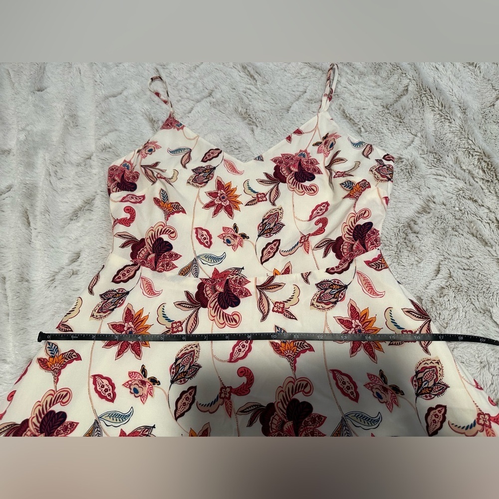 LOFT Floral Dress Sundress Size 2P Petite - Picture 6 of 11